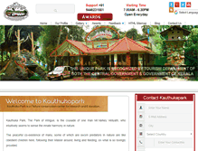 Tablet Screenshot of kauthukapark.com